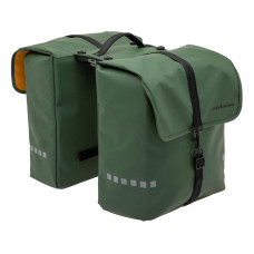 NEW LOOXS 224.511 ODENSE DUBBELE FIETSTAS MET MIK ADAPTER GREEN 39L