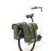 NEW LOOXS 224.511 ODENSE DUBBELE FIETSTAS MET MIK ADAPTER GREEN 39L