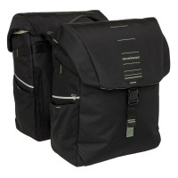 NEW LOOXS 536.155RT2 VIGO DUBBELE FIETSTAS RT2 40L. ZWART/GROEN