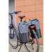 NEW LOOXS 393.528 DUBBELE FIETSTAS 30X17X37CM NYBORG DONKERGRIJS/ZWART
