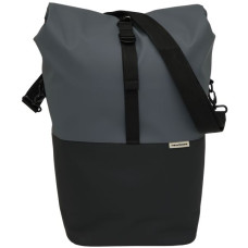 NEW LOOXS 391.528 ENKELE FIETSTAS 30X17X37CM NYBORG DONKERGRIJS/ZWART