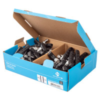 M-WAVE BASE V-BRAKE REMBLOKKEN 72MM A-SYMMETRISCH PER 25 PAAR / 50 STUKS WERKPLAATSVERPAKKING