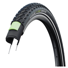 SCHWALBE BUITENBAND 28X1 5/8X1 1/4 (32-622) MARATHON THE GREEN REFLEX (LABEL)