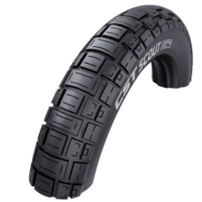 CST BUITENBAND SCOUT 20X4.00 FATBIKE ZWART MET REFLEX