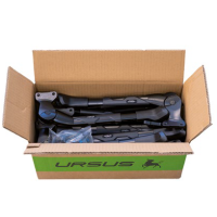 URSUS STANDAARD KING EVO ACHTER 18MM ZWART WERKPLAATSVERPAKKING PER 20 STUKS