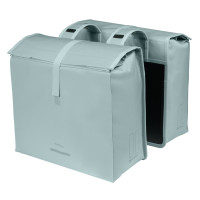 BASIL URBAN LOAD PRO DUBBELE FIETSTAS 50-64L. ZILVER BLAUW