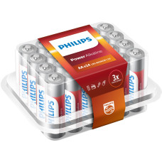 PHILIPS POWER ALKALINE AA/LR6 PENLITE BLISTER BOX 24 101124 PHILIPS POWER ALKALINE AA/LR6 PENLITE BLISTER BOX 24 101124