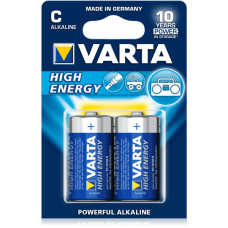 VARTA C/LR14 ENGELSE STAAF ALKALINE PER 2 STUKS OP KAART