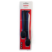 SIMSON S024303 TRIOBINDER 60CM ZWART-BLAUW-WIT OP KAART