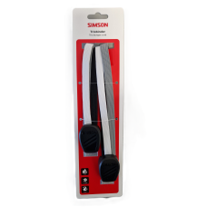 SIMSON S024307 TRIOBINDER 71CM ZWART-WIT-GRIJS OP KAART