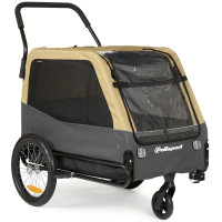 POLISPORT FIETS AANHANGWAGEN HONDENKAR / HUISDIER MAAT XL TOT 45KG POLISPORT FIETS AANHANGWAGEN HONDENKAR / HUISDIER MAAT XL TOT 45KG