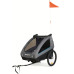 POLISPORT KIDCAR FIETS KINDERKAR AANHANGER TRAILER&STROLLER GRIJS/ZWART POLISPORT KIDCAR FIETS KINDERKAR AANHANGER TRAILER&STROLLER GRIJS/ZWART