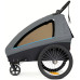 POLISPORT KIDCAR FIETS KINDERKAR AANHANGER TRAILER&STROLLER GRIJS/ZWART POLISPORT KIDCAR FIETS KINDERKAR AANHANGER TRAILER&STROLLER GRIJS/ZWART