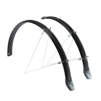 EUROFENDER ELEGANCE SPATBORDSET 46MM - 28 INCH ZWART