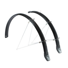 EUROFENDER ELEGANCE SPATBORDSET 46MM - 28 INCH ZWART