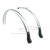 EUROFENDER SNELLO SPATBORDSET 46MM - 28 INCH ZILVER