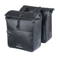 BASIL 18591 URBAN DRY NEO DUBBELE FIETSTAS 46-52L. ZWART