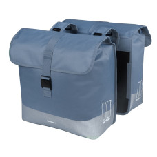 BASIL 18565 MARA EVO DUBBELE FIETSTAS 38-46L. BLAUW