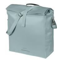 BASIL 18574 URBAN LOAD PRO ENKELE FIETSTAS MIK HOOKS 19-24L ZILVER BLAUW BASIL 18574 URBAN LOAD PRO ENKELE FIETSTAS MIK HOOKS 19-24L ZILVER BLAUW