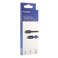 UNIROSS OPLAADKABEL / VERLOOPKABEL USB-C NAAR USB-C 200 CM 2000 MM