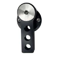 FOM ALU ROM PEDAAL EXCENTRISCHE CRANK LINKS ZWART