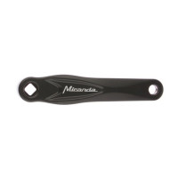 MIRANDA CRANK ALFA 1 RECHTS 170MM ZWART