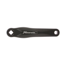 MIRANDA CRANK ALFA 1 RECHTS 170MM ZWART
