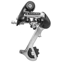 VENTURA ACHTERDERAILLEUR 6/7/8V LANGE KOOI BOUTBEVESTIGING TOT 36T.