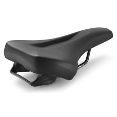 SELLE MONTEGRAPPA APNEA TOURZADEL UNISEX MET HANDGREEP ZWART OP KAART