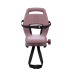 QIBBEL Q368 ACHTERZITJE 6+ JUNIOR MET VOETSTEUNEN EN BESCHERMPLATEN PLUM ROZE