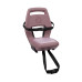 QIBBEL Q368 ACHTERZITJE 6+ JUNIOR MET VOETSTEUNEN EN BESCHERMPLATEN PLUM ROZE