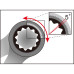ICETOOLZ 10MM STEEK- EN RINGSLEUTEL MET RATEL 2404110