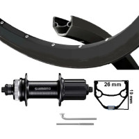 KGS ACHTERWIEL 28 / 29 INCH 622 ZWARTE VELG / RVS SPAAK CASS CENTERL 8 / 9 / 10 SPEED KGS ACHTERWIEL 28 / 29 INCH 622 ZWARTE VELG / RVS SPAAK CASS CENTERL 8 / 9 / 10 SPEED