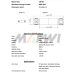 MARWI CB-081 CARTRIDGE KOGELLAGER 15X24X5 (6802 2RS)