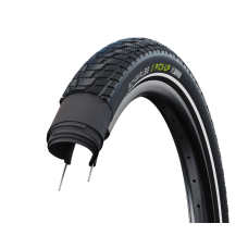 SCHWALBE BUITENBAND 20X2.60 65-406 PICK-UP E-CARGO ADDIX-E 50 KM/H REFLECTIE ZWART 