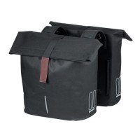 BASIL 18333 CITY DUBBELE FIETSTAS MIK 28-32L ZWART