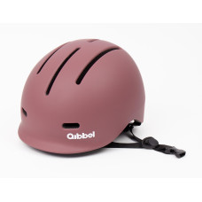 QIBBEL QH154 KINDER FIETSHELM S (52-56CM) PLUM ROZE