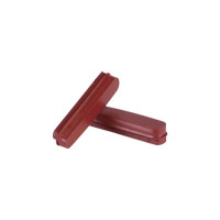 QT CYCLE TECH REMBLOK RUBBER RACE SHIMANO/SRAM ROOD 55MM PER 2 STUKS