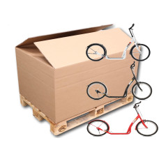 BIKEFUN STEP BIKE2GO 20 INCH PALLET ACTIE SORTIE KLEUR 10 STUKS ( OPRUIMING OP=OP )