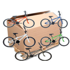 BIKEFUN BMX 20 INCH CROSS TORNADO PALLET ACTIE 10 SORTIE KLEUR 10 STUKS ( OPRUIMING OP=OP )