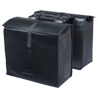 BASIL 18579 URBAN LOAD PRO DUBBELE FIETSTAS MIK 50-64L. ZWART