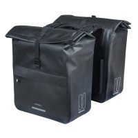 BASIL 18594 URBAN DRY NEO DUBBELE FIETSTAS MIK 46-52L. ZWART