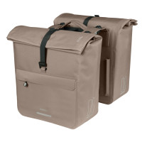 BASIL 18595 URBAN DRY NEO DUBBELE FIETSTAS MIK 46-52L. BRUIN