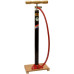 JUMBO ORIGINAL FIETS / VLOERPOMP MET HOUTEN PLANK COMPLEET LOS VERPAKT