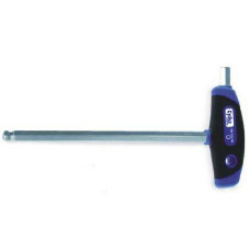 CYCLUS 720610 INBUS KOGELKOP/STIFTSLEUTEL  T GREEP 2MM 100MM LANG