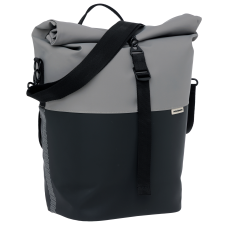NEW LOOXS 391.544 NYBORG ENKELE FIETSTAS 17L GRIJS ZWART
