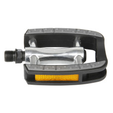 M-WAVE STEADY-C ANTI SLIP PEDAALSET 9/16 ALUMINIUM ZWART/GRIJS OEM