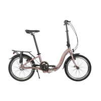 UGO VOUWFIETS NOW i3 20 INCH NEXUS 3 MARROON BROWN LAGE INSTAP