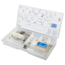M-WAVE BLEEDING KIT / ONTLUCHTINGSKIT VOOR SCHIJFREM SHIMANO MAGURA HAYES TEKTRO AVID BENGAL