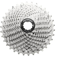 SUNRACE CSRX11 CASSETTE 11-SPEED 11-34T GRAVEL METALLIC ZILVER
